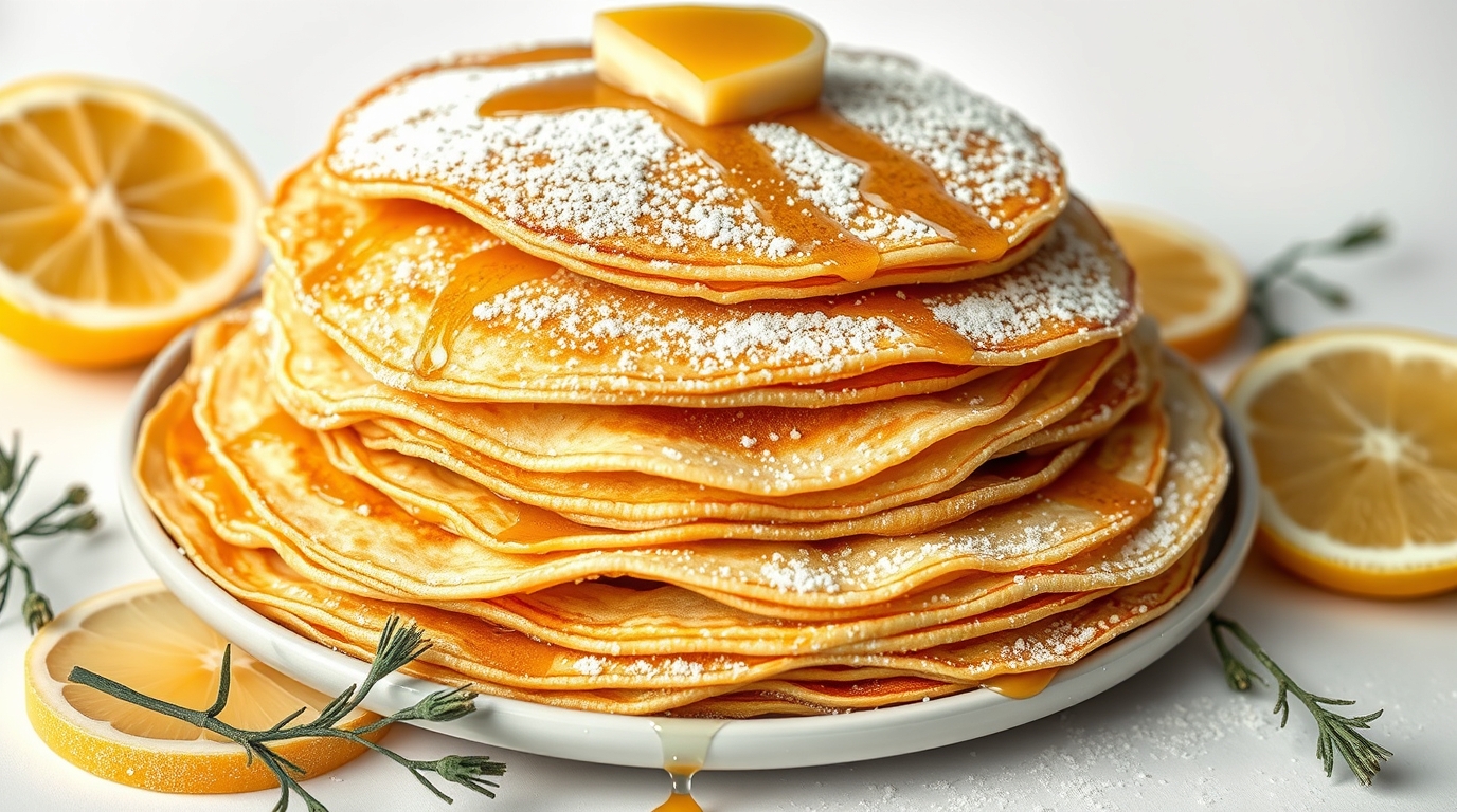 recette pour 30 crêpes de saison