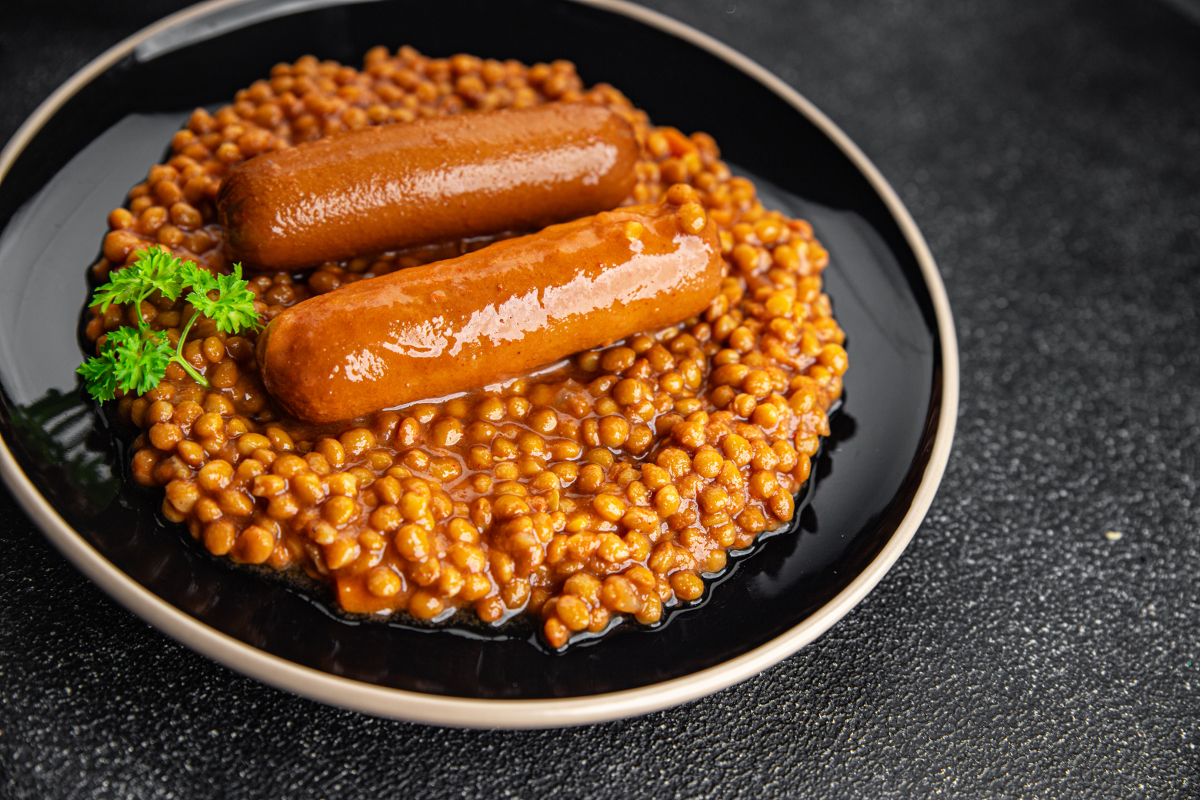 accompagnement saucisses
