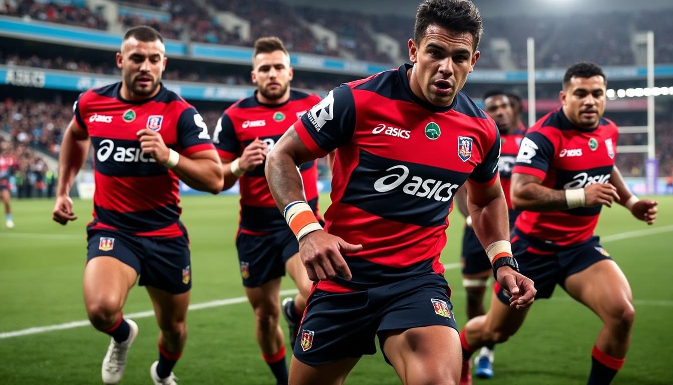 découvrez les maillots du stade français, ornés de leur sponsor, qui font sensation cette saison. alliant style et performance, ces tenues emblématiques reflètent l'esprit et la passion du club. ne manquez pas l'opportunité d'afficher vos couleurs avec fierté !