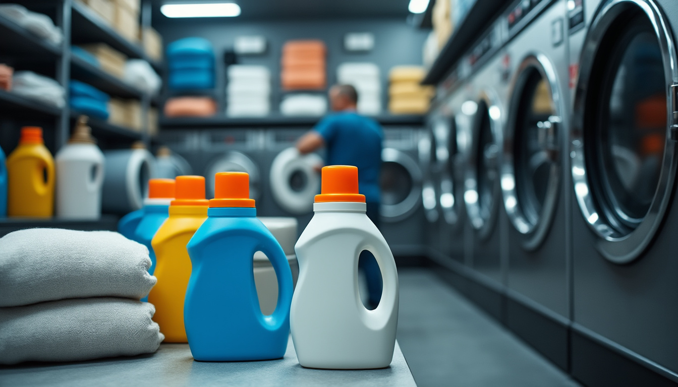 découvrez comment la lessive liquide professionnelle facilite le lavage en blanchisserie, réduit les taches tenaces et optimise les résultats pour un linge impeccable à chaque cycle.