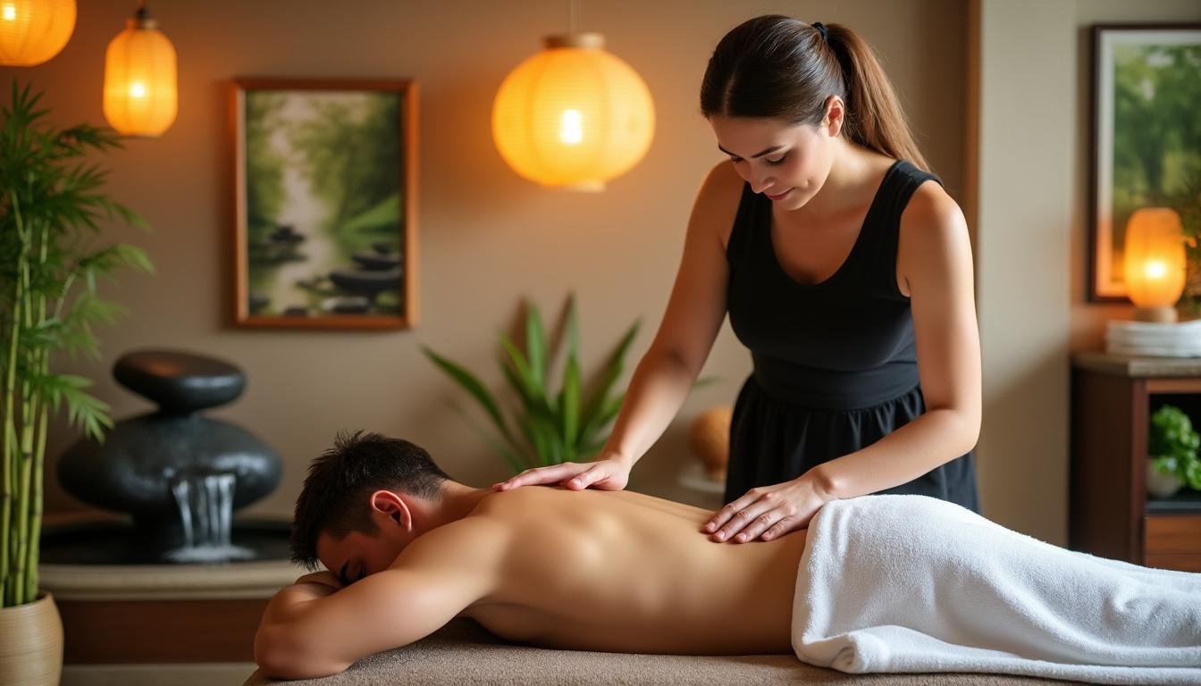découvrez le souffle de détente grâce à l'art apaisant des massages californiens, une expérience unique pour revitaliser votre corps et esprit.