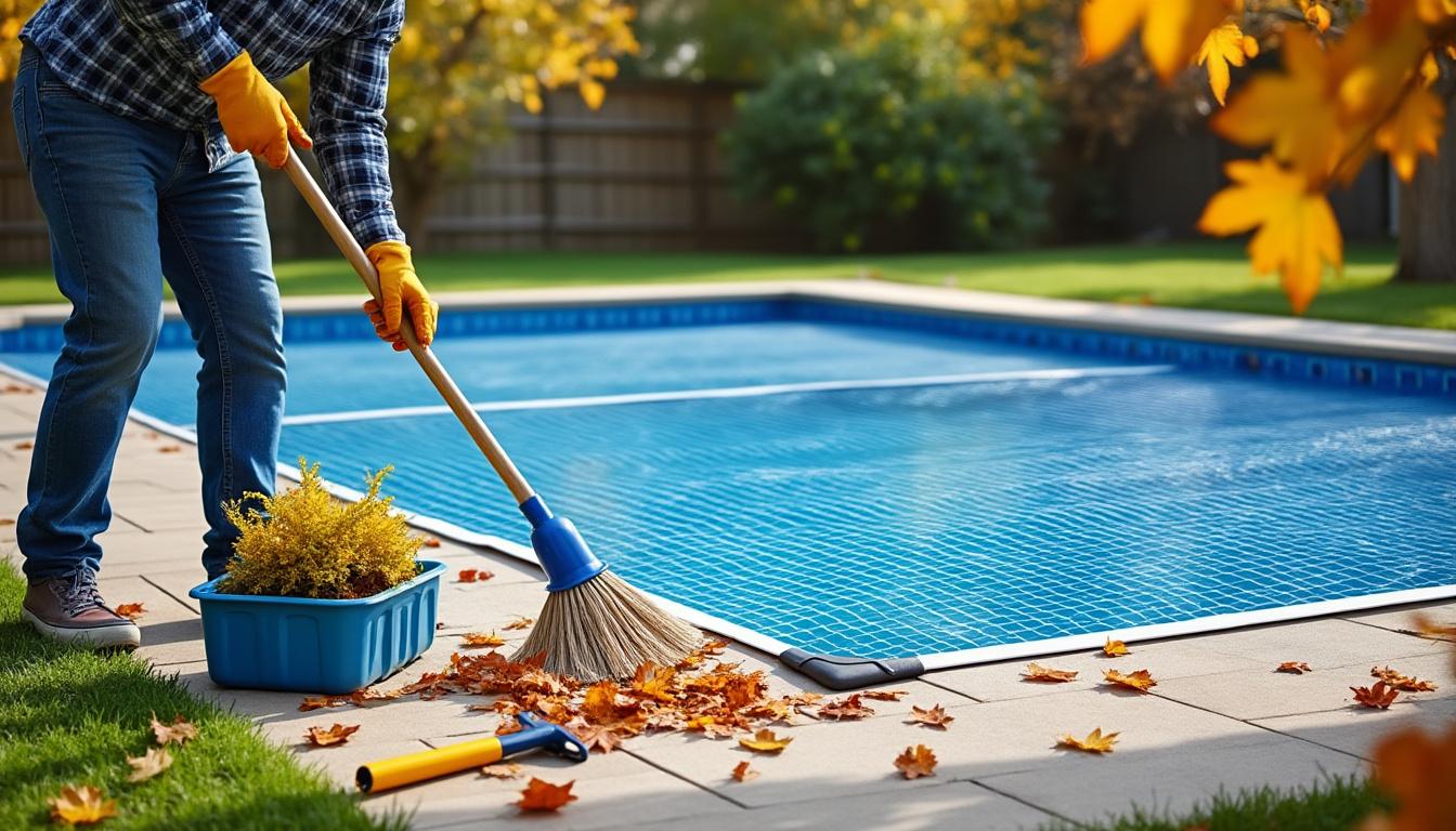 découvrez notre guide complet pour l’entretien de votre filet de piscine destiné à la bâche d’hivernage, afin d’assurer protection et durabilité pendant l’hiver.