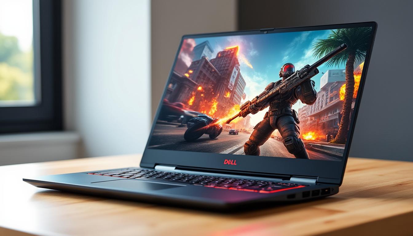 découvrez l'ordinateur portable dell 15 pouces léger, parfait pour les gamers en déplacement alliant performance et portabilité.