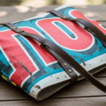 cabas en bâche publicitaire upcyclée