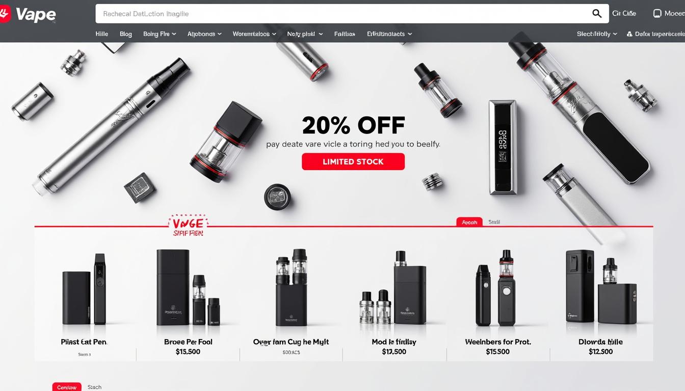 découvrez evaps, votre comparateur et boutique vape en ligne, avec des offres exclusives et des promotions à ne pas manquer pour tous les amateurs de cigarettes électroniques.