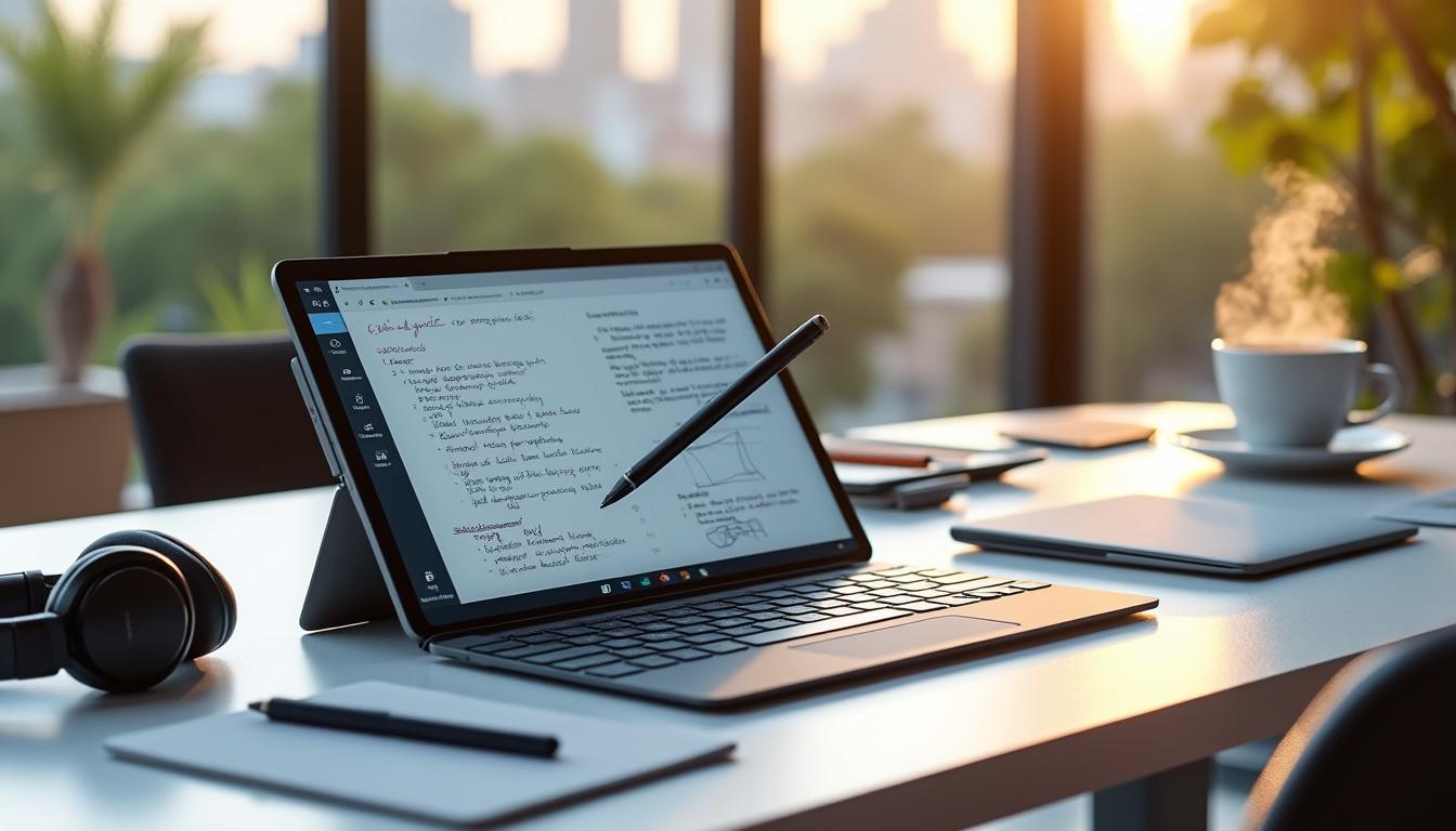 découvrez des astuces pratiques pour optimiser l'utilisation de votre tablette tactile microsoft et améliorer votre prise de notes au quotidien.