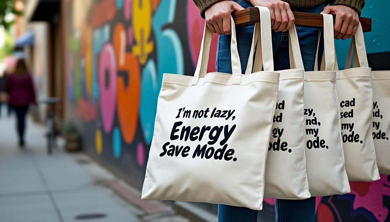 découvrez les cabas pour ados à message humoristique, la tendance mode incontournable de cette saison pour un style fun et décalé.