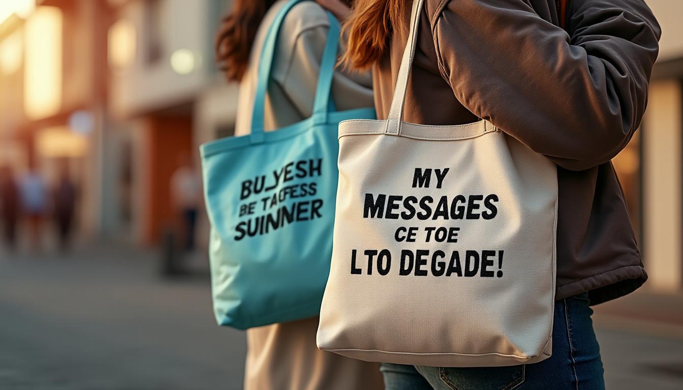 découvrez les cabas pour ado avec message humoristique, l'accessoire tendance de la saison pour allier style et bonne humeur au quotidien.