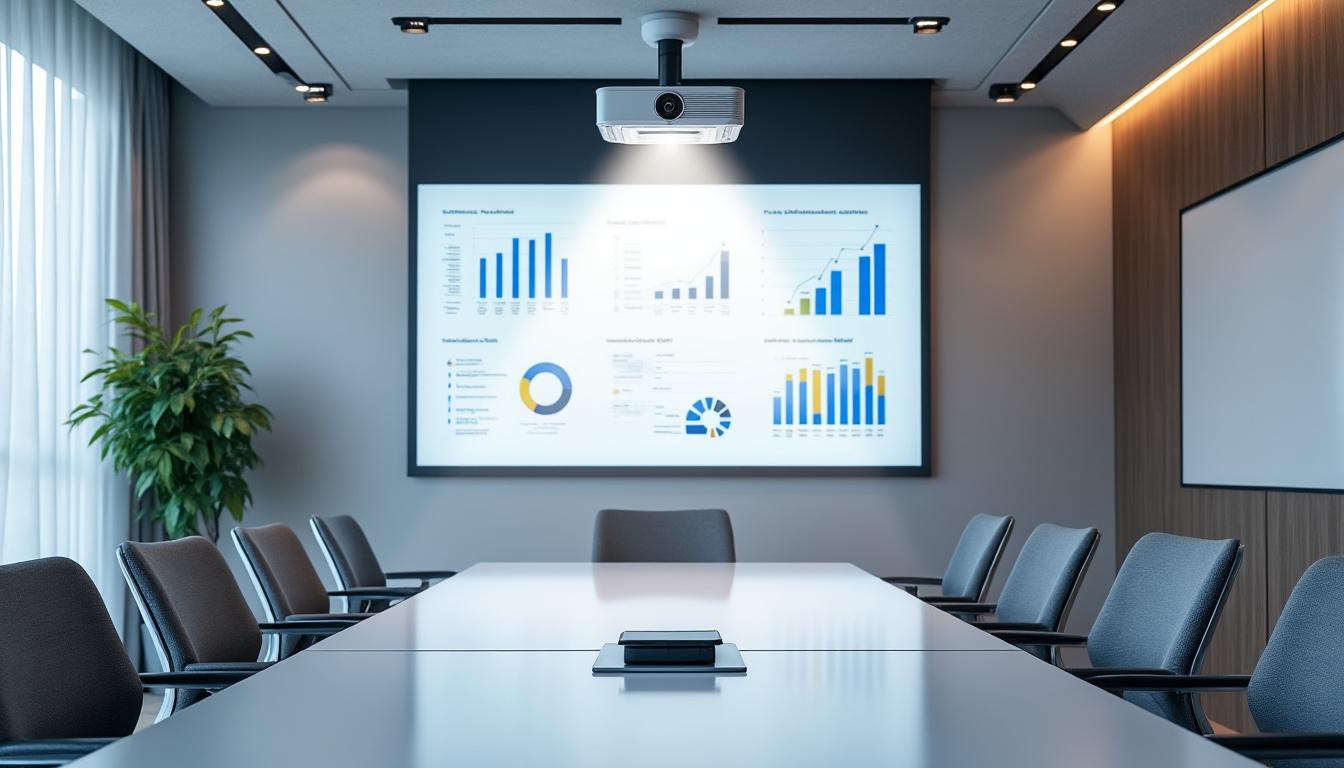 découvrez notre sélection des 5 meilleurs vidéoprojecteurs bureautique led pour optimiser vos présentations et garantir une salle de réunion performante et efficace.