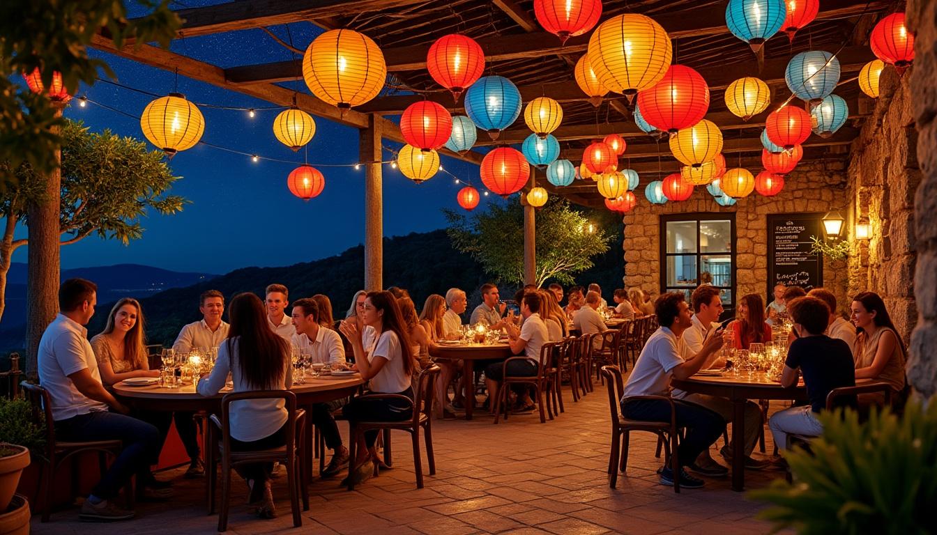 découvrez les meilleures guirlandes guinguette pour terrasse et créez une ambiance festive et chaleureuse lors de vos soirées en extérieur.