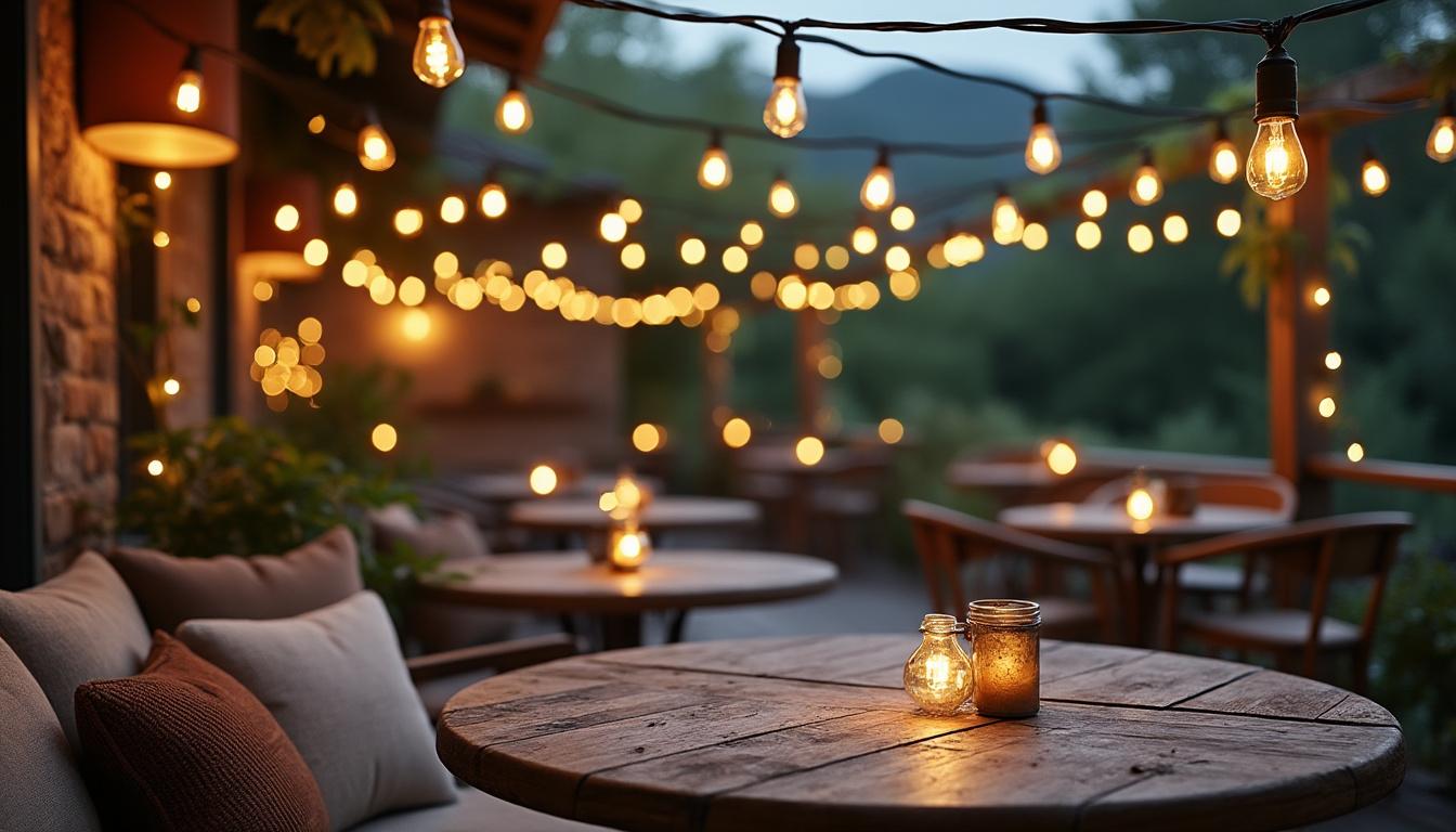 découvrez notre sélection des meilleures guirlandes guinguette pour terrasse, idéales pour créer une ambiance festive et chaleureuse lors de vos soirées en plein air.