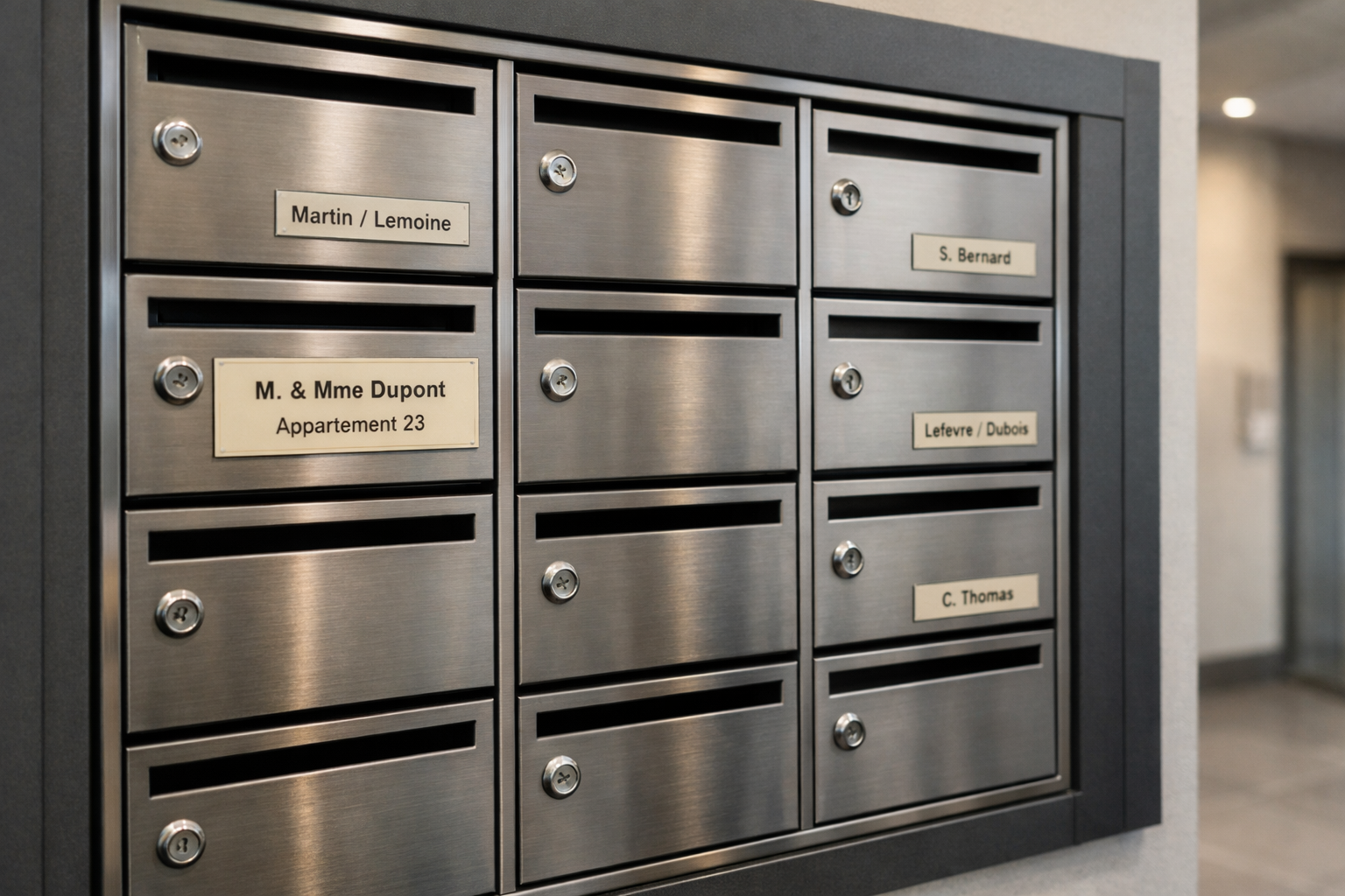 Règles plaque boîte