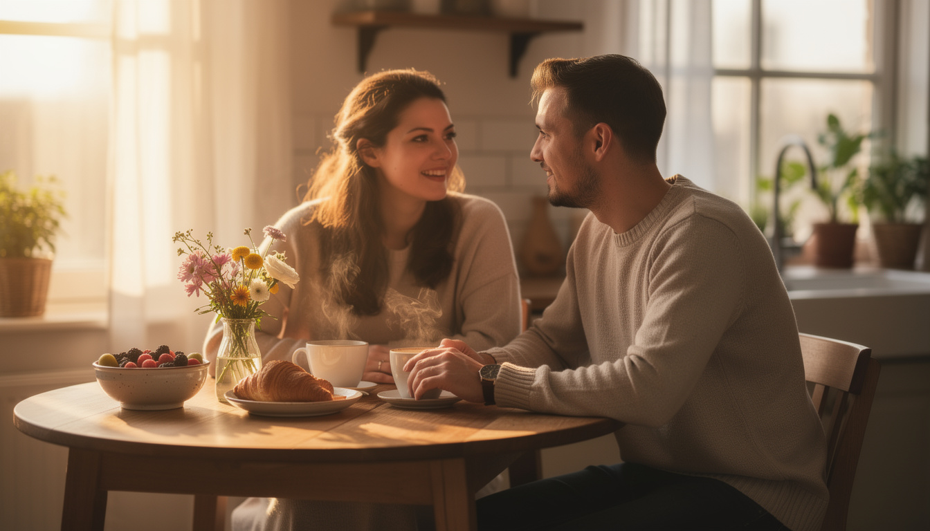 exprimez vos sentiments avec douceur grâce à notre sélection unique de messages « bonjour mon chéri d'amour » pour raviver la flamme et commencer la journée avec tendresse.