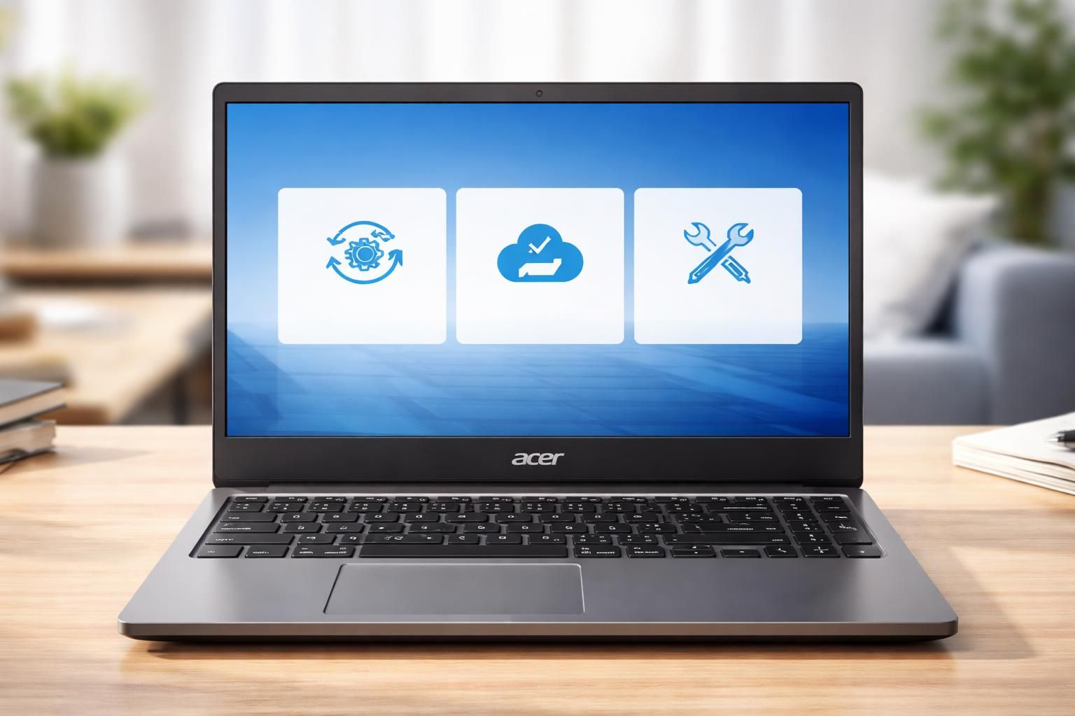 Acer : options de récupération Windows et reset usine