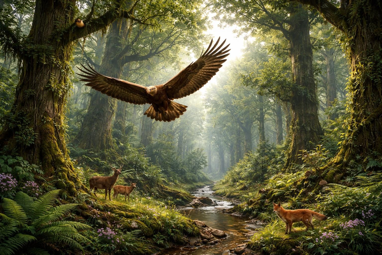 découvrez le bois des aigles, un écosystème unique riche en biodiversité, à préserver pour les générations futures.