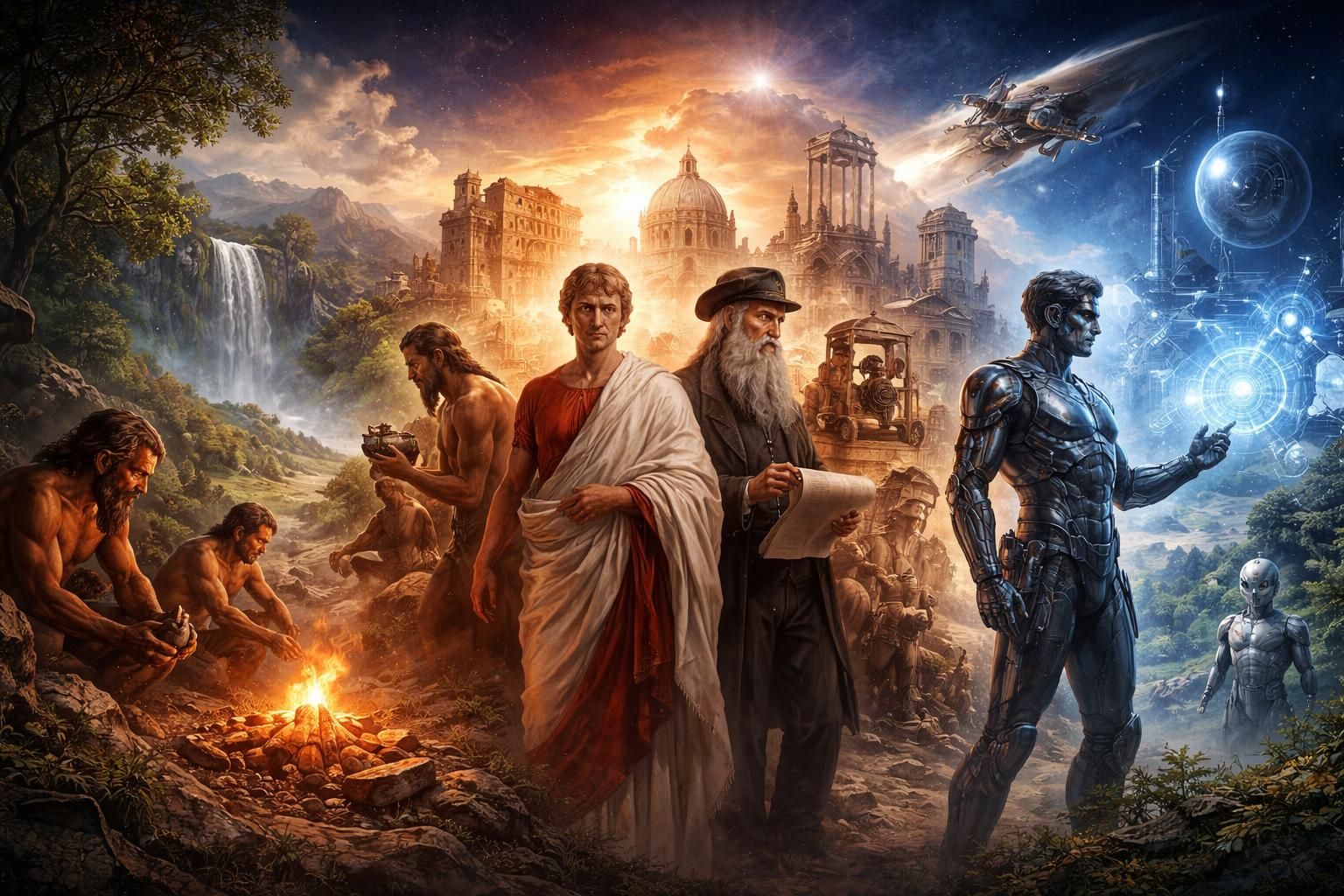 explorez l'évolution de l'humanité à travers 'le sacre de l'homme', un voyage fascinant retraçant les étapes clés et les moments décisifs qui ont façonné notre histoire.