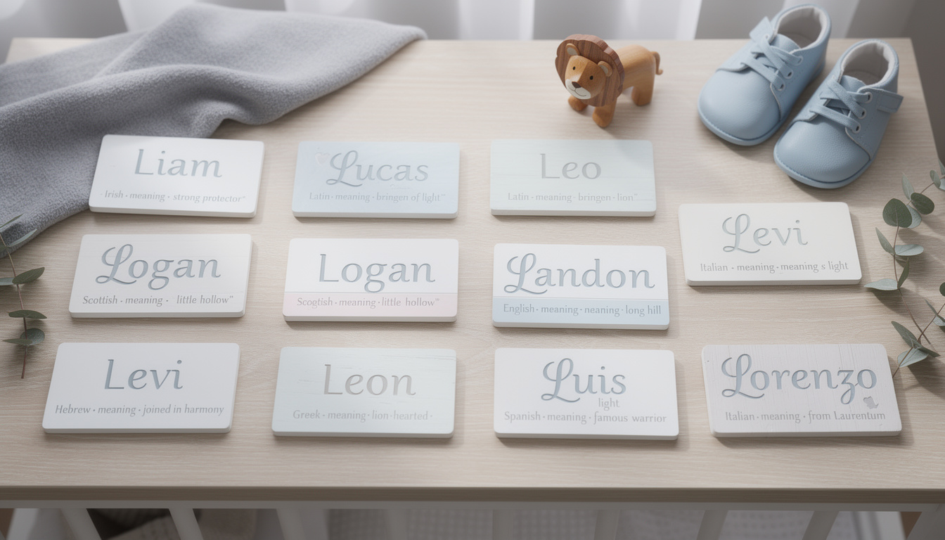 explorez notre sélection de prénoms de garçon commençant par la lettre l pour trouver l'inspiration parfaite pour le prénom de votre enfant.