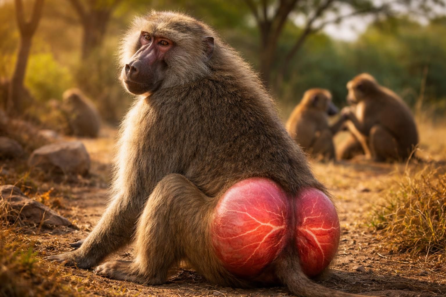 découvrez pourquoi le derrière du babouin devient rouge, ses raisons biologiques et son rôle dans la communication sociale de ces primates.