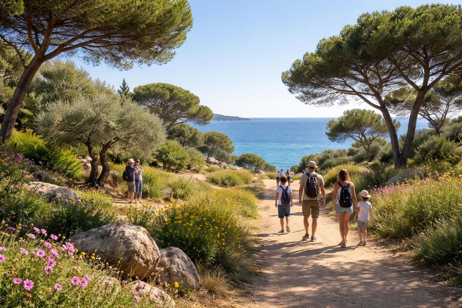 Découverte du parc de la Méditerranée à Six-Fours-les-Plages