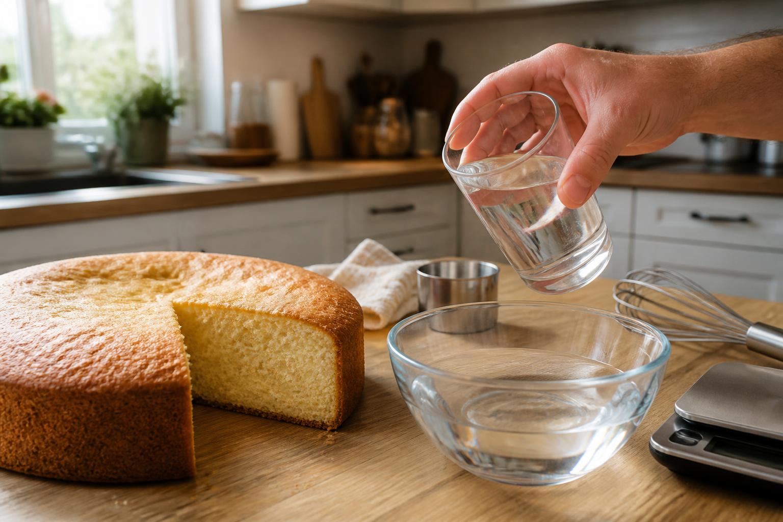 L&rsquo;art de remplacer le lait par de l&rsquo;eau dans un gâteau : un guide étape par étape
