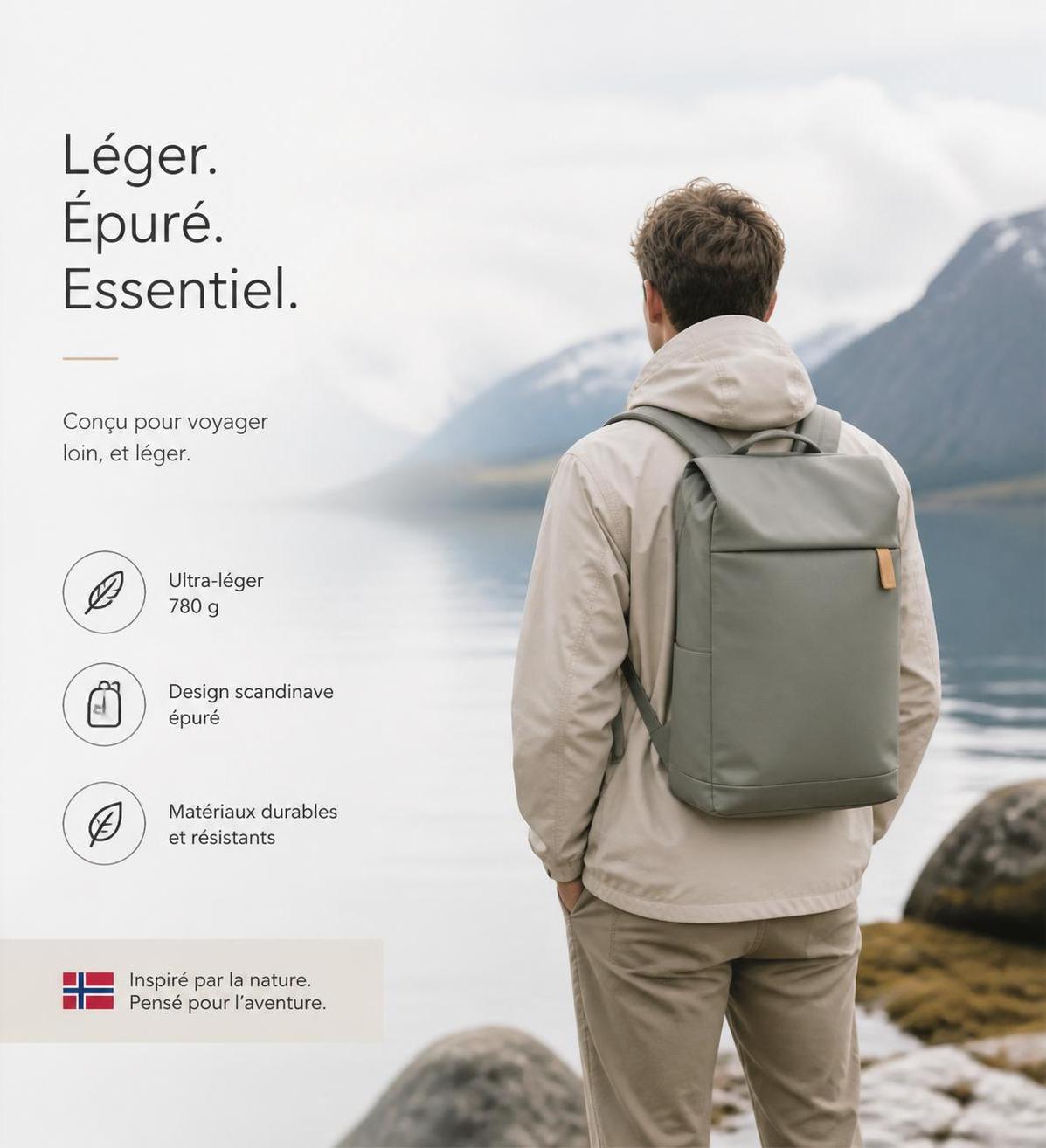 découvrez les avantages d'un sac à dos minimaliste scandinave en voyage : légèreté, fonctionnalité et style épuré pour un voyage pratique et élégant.
