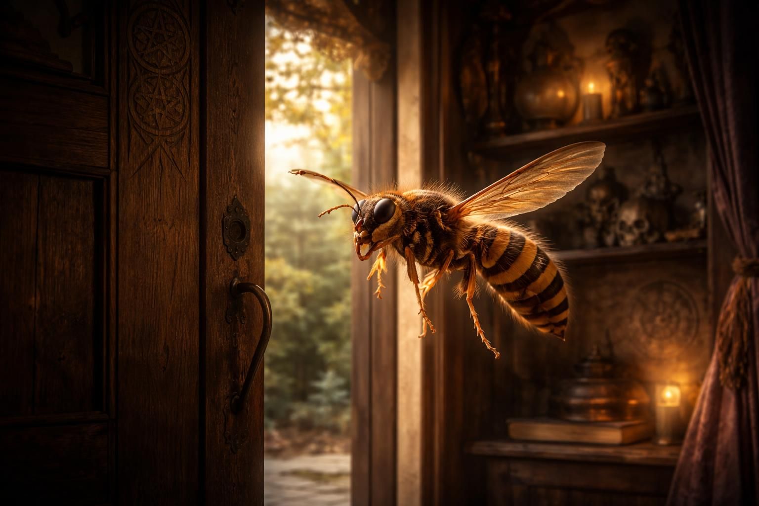 Les mystères derrière la signification du frelon qui rentre dans la maison dévoilés