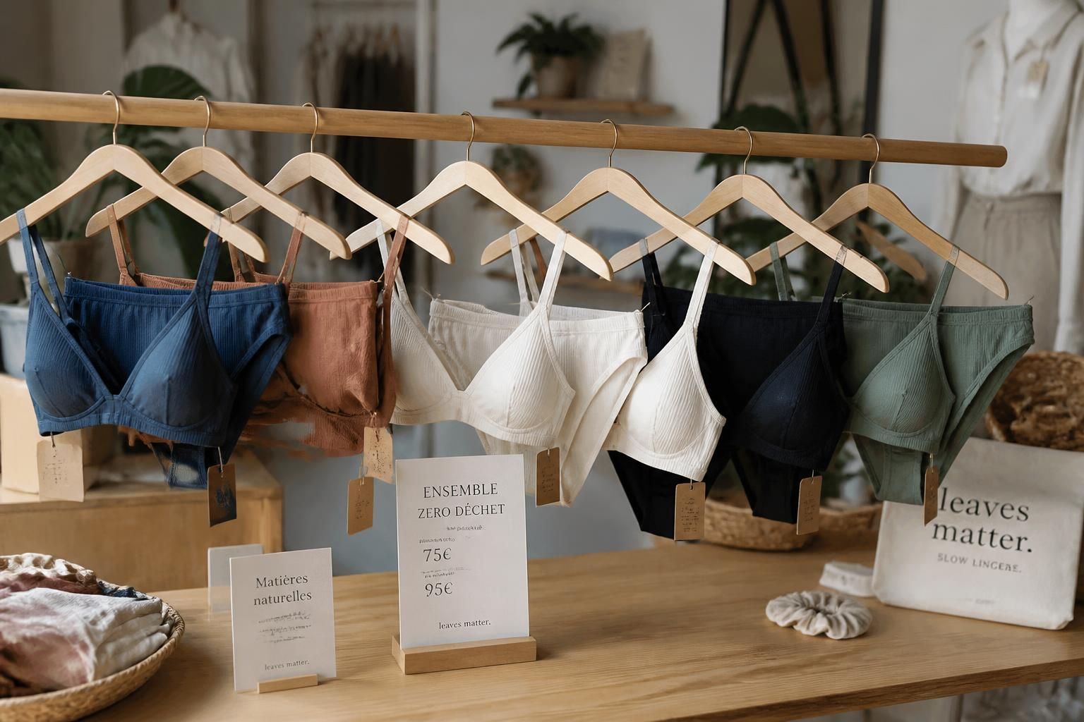 découvrez comment choisir de la lingerie zéro déchet, alliant éthique et durabilité, pour un dressing respectueux de l'environnement et de votre bien-être.