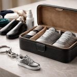 découvrez notre sélection d'accessoires sneakers, du porte-clé tendance à la boîte de rangement premium, pour protéger et styliser vos baskets avec élégance.