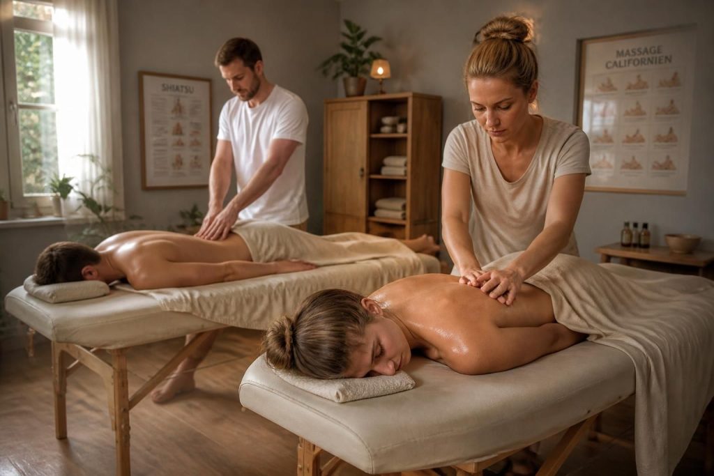 découvrez l'évolution de l'univers du massage à travers les techniques du shiatsu et du massage californien, alliant bien-être, relaxation et harmonie du corps.
